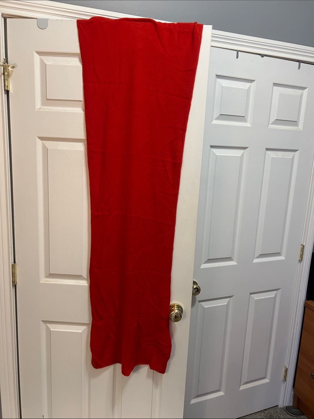 Classic Red Women's Scarf